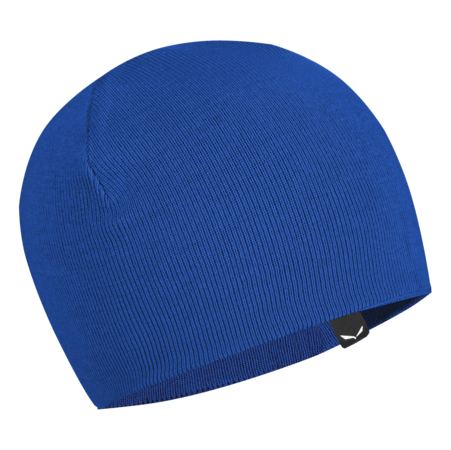 Zimná čiapka Salewa Pure Reversible Am Beanie Blue navy blazer