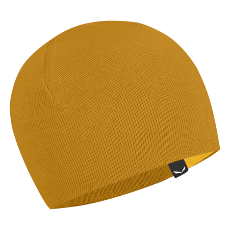 Zimná čiapka Salewa Pure Reversible Am Beanie Gold