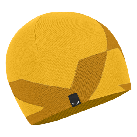 Zimná čiapka Salewa Pure Reversible Am Beanie Gold
