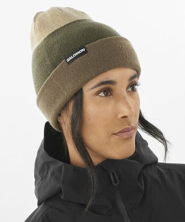 Čiapka Salomon Flatspin Reversible Beani Shitake Čiapka Salomon Flatspin Reversible Beani Shitake