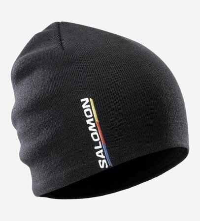 Čiapka Salomon Graphic Beanie Deep Black D