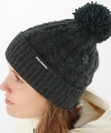 Čiapka Salomon Ivy Beanie Deep Black