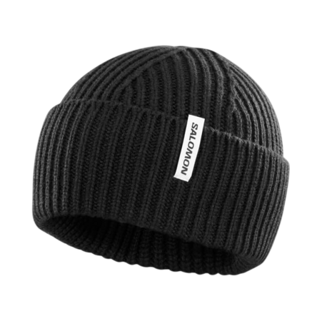 Čiapka Salomon Snowbird Beanie Deep Black