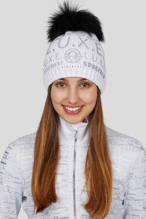 Zimná čiapka Sportalm Rose Optical White