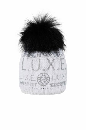 Zimná čiapka Sportalm Rose Optical White