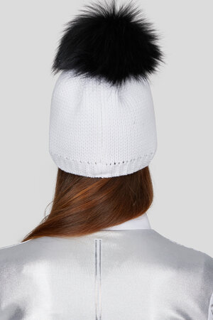 Zimná čiapka Sportalm Rose Optical White