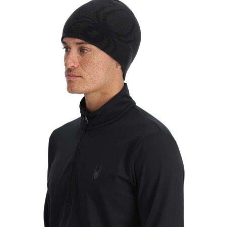 Čiapka Spyder Men's Reversible Innsbruck Hat Black Čiapka Spyder Men's Reversible Innsbruck Hat Black