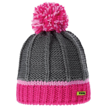 Detská čiapka Viking Kiddi Grey/Pink Detská čiapka Viking Kiddi Grey/Pink
