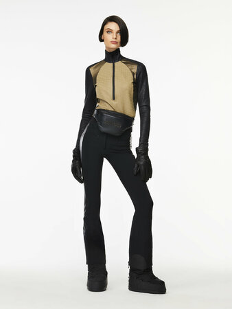 Ľadvinka Goldbergh Shimmer Fanny Pack Black