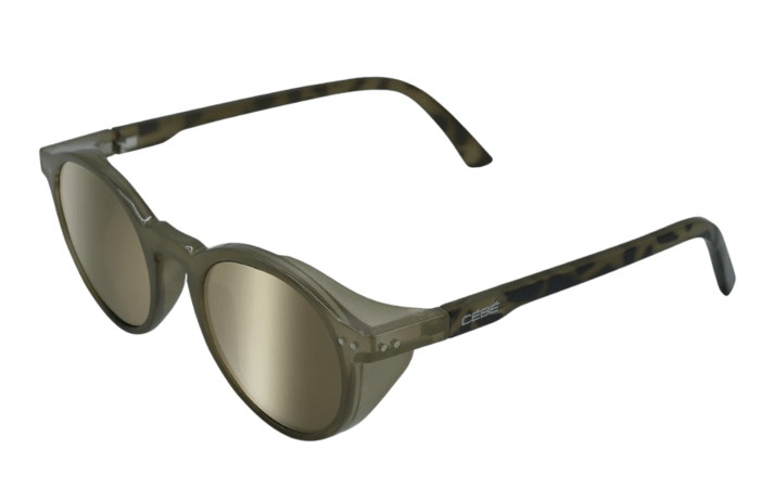 Slnečné okuliare Cébé Ride On Shiny Kaki/Light Bronze Miror