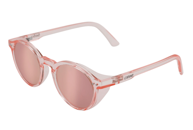 Slnečné okuliare Cébé Ride On Shiny Pink Transparent/Purple Miror Slnečné okuliare Cébé Ride On Shiny Pink Transparent/Purple Miror
