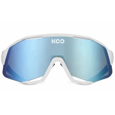 Cyklistické okuliare Kask Demos White/L.Turquoise Mirror