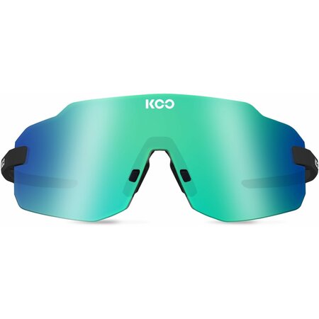 Cyklistické okuliare Kask Supernova Black Matt/Green Mirror