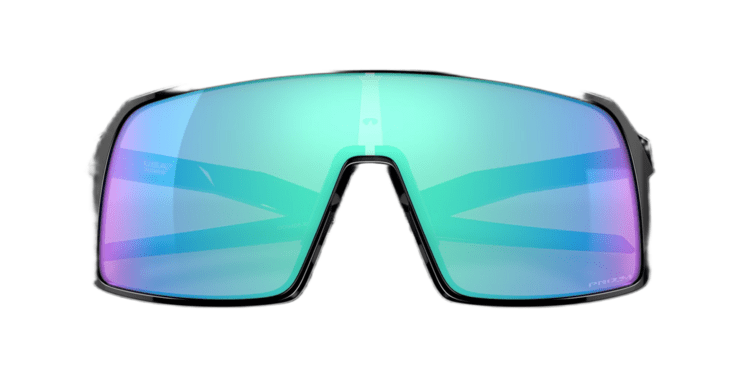 Cyklistické okuliare Oakley Sutro Polished Black W/Prizm Sapphire