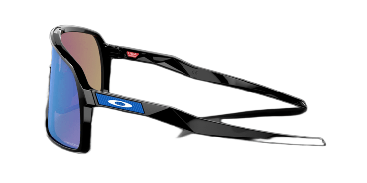 Cyklistické okuliare Oakley Sutro Polished Black W/Prizm Sapphire