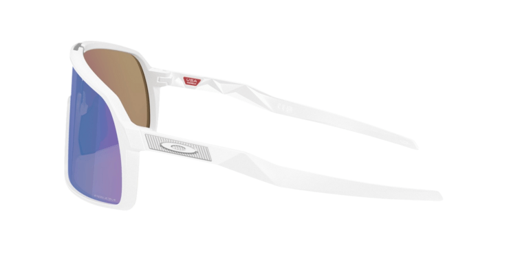Cyklistické okuliare Oakley Sutro S Matte White w/Prizm Sapphire