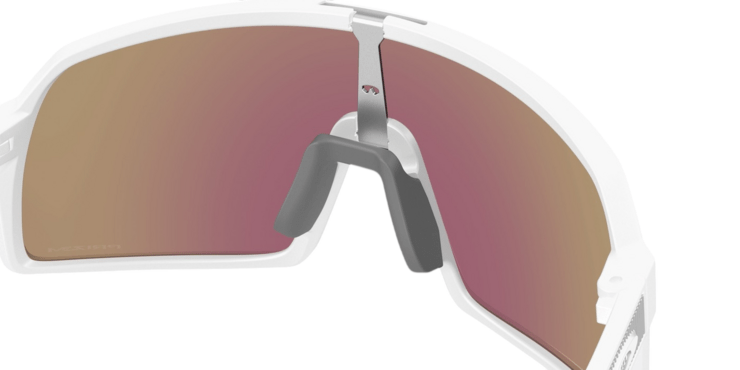Cyklistické okuliare Oakley Sutro S Matte White w/Prizm Sapphire