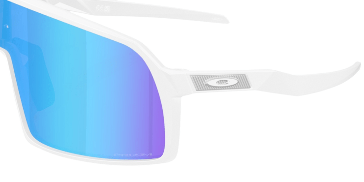 Cyklistické okuliare Oakley Sutro S Matte White w/Prizm Sapphire