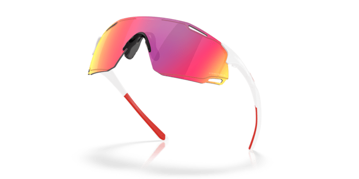 Okuliare Oakley Cybr Dyno Polished White w/Prizm Road  Okuliare Oakley Cybr Dyno Polished White w/Prizm Road