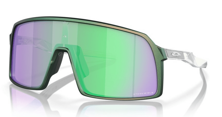 Okuliare Oakley Sutro Matte Silver Green Colorshift w/Prizm Road Jade