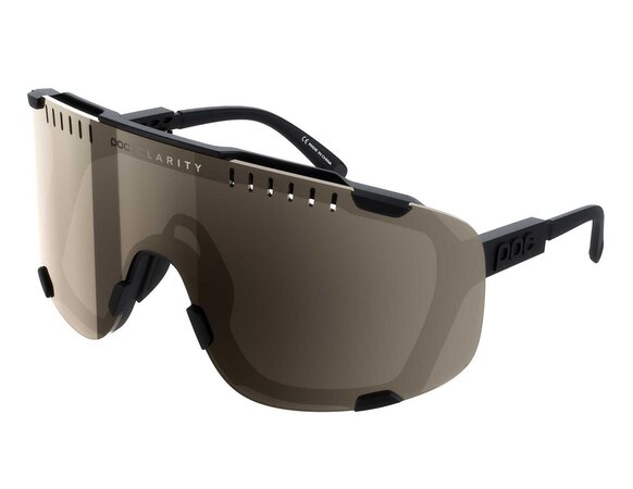 Okuliare POC Devour Uranium Black/Clarity Trail/Partly Sunny Silver