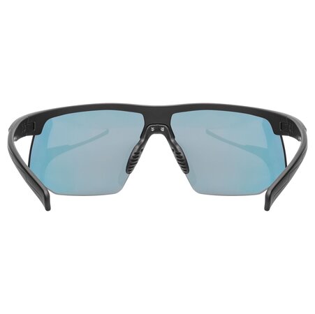 Cyklistické okuliare Uvex Aerios Black Matt/Mirror Red