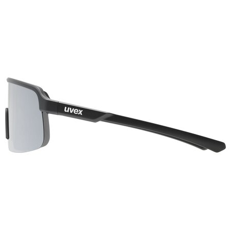 Cyklistické okuliare Uvex Dyrt Black Matt/Mirror Silver