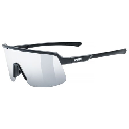 Cyklistické okuliare Uvex Dyrt Black Matt/Mirror Silver