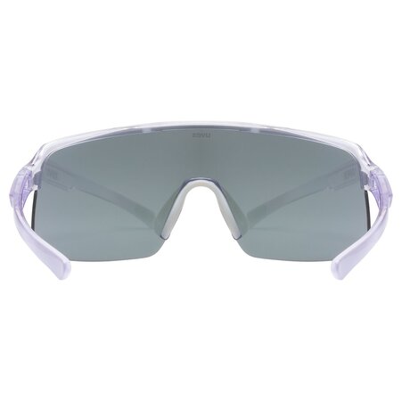 Cyklistické okuliare Uvex Dyrt Clear Purple/Mirror Red