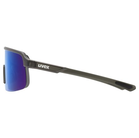 Cyklistické okuliare Uvex Dyrt Smoke Matt/Mirror Blue