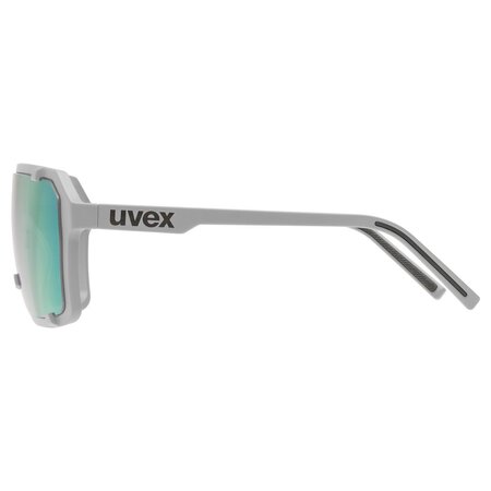 Cyklistické okuliare Uvex Esntl Epic Grey Matt/Mirror Purple