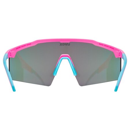 Cyklistické okuliare Uvex Flowline Pink Matt/Mirror Blue