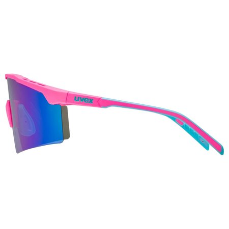 Cyklistické okuliare Uvex Flowline Pink Matt/Mirror Blue