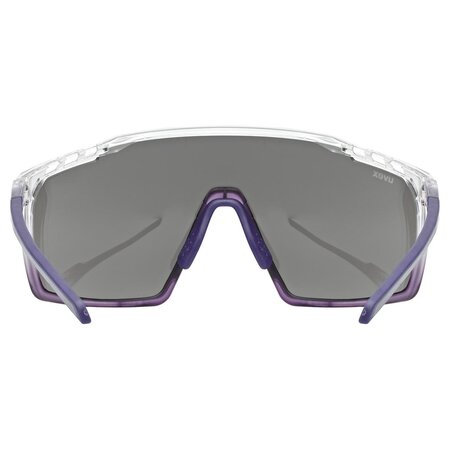 Cyklistické okuliare Uvex MTN Perform Clear-Met Purple/Mirror Silver
