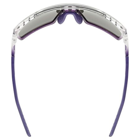 Cyklistické okuliare Uvex MTN Perform Clear-Met Purple/Mirror Silver
