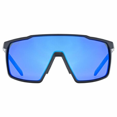Slnečné okuliare Uvex Mtn Perform S Black Matt/Mirror Blue Slnečné okuliare Uvex Mtn Perform S Black Matt/Mirror Blue