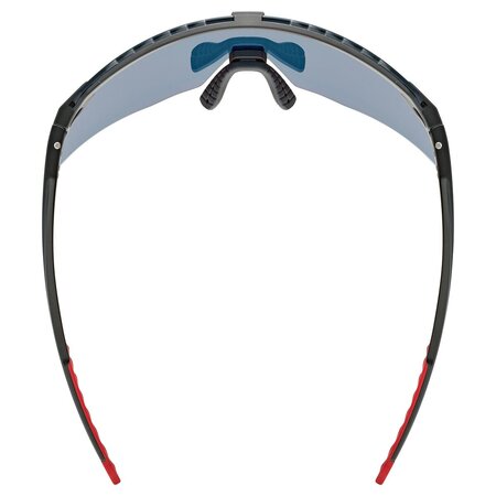 Cyklistické okuliare Uvex Pace Stage Black Matt/Mirror Red