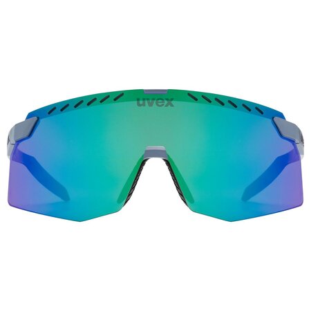 Cyklistické okuliare Uvex Pace Stage Grey Matt/Mirror Green
