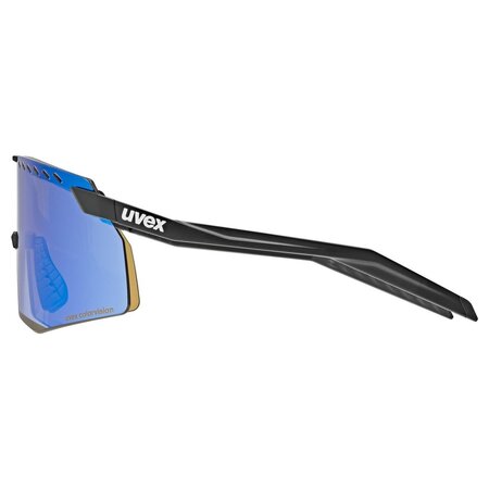 Cyklistické okuliare Uvex Pace Stage CV Black Matt/Mirror Blue S2