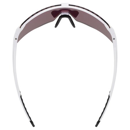 Cyklistické okuliare Uvex Pace Stage CV White Matt/Mirror Yellow