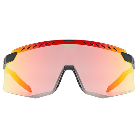 Okuliare Uvex Pace Stage CV Black Matt/Mirror Red