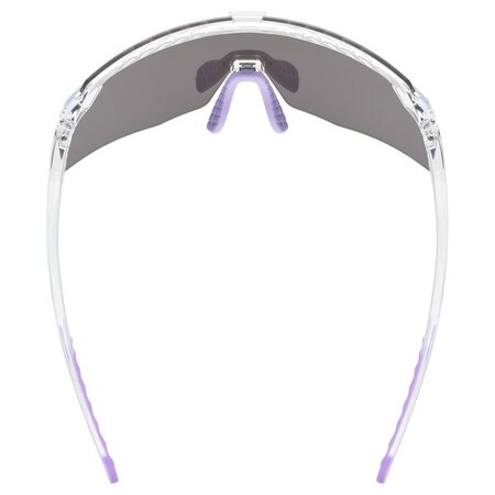 Cyklistické okuliare Uvex Pace Stage S Clear/Mirror Pink