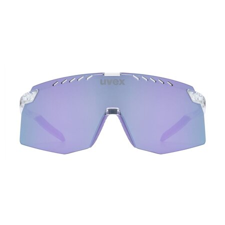 Cyklistické okuliare Uvex Pace Stage S Clear/Mirror Pink