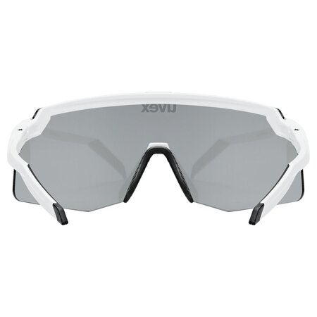 Cyklistické okuliare Uvex Pace Stage S White Matt/Mirror Silver
