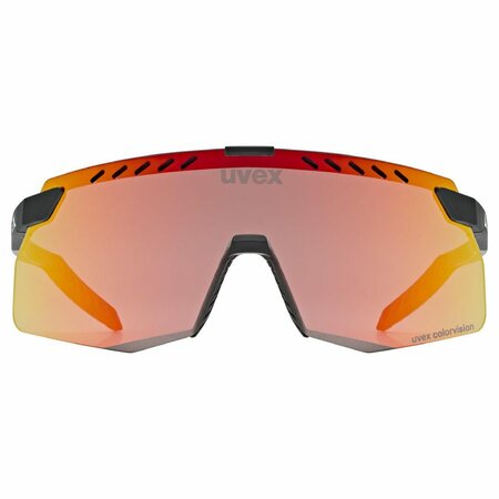 Okuliare Uvex Pace Stage S CV Black Matt/Mirror Red