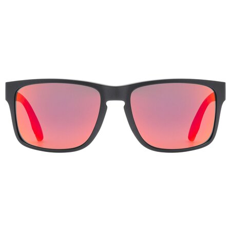 Slnečné okuliare Uvex Poise Black Matt/Mirror Red