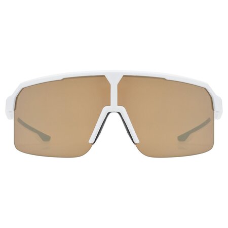 Cyklistické okuliare Uvex Ramp White Matt/Mirror Gold