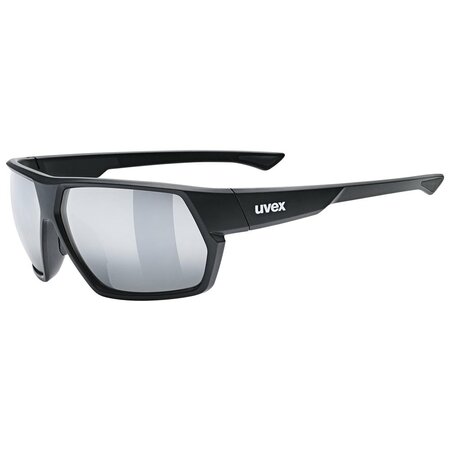 Cyklistické okuliare Uvex Sportstyle Black Matt/Silver Mirror