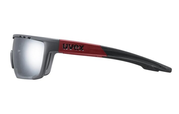 Okuliare Uvex Sportstyle 707 Grey Mat Red S3