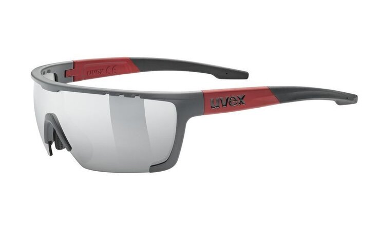 Okuliare Uvex Sportstyle 707 Grey Mat Red S3